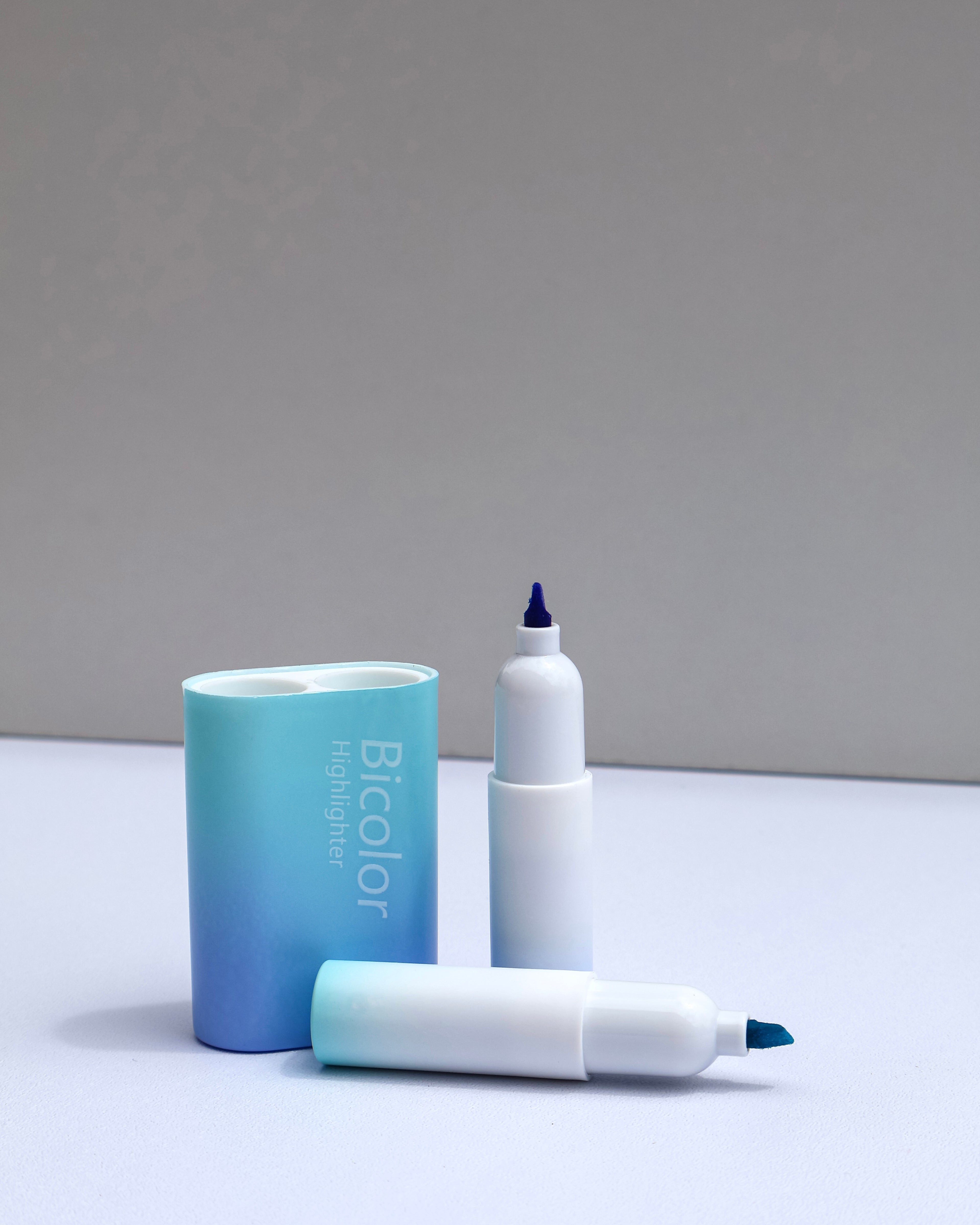 Dual-Tip Bicolor Aesthetic Highlighters🌈